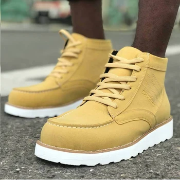 

Camel color high quality 100% vegan leather men boot. Shoe boot, sneaker boot, chaussure boot, uomo boot, young man boot, autumn