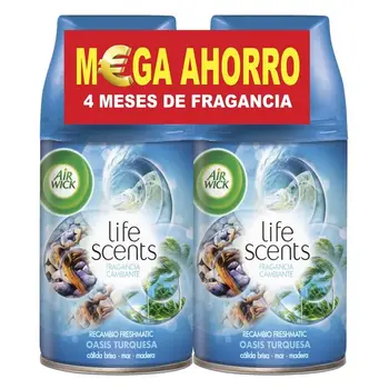 

Charging for Air freshener Air Wick FreshMatic Duplo Life Scents Oasis turquoise 2x250 ml