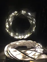 String-Light Battery Party-Decoration Silver-Wire White Garland LED Fairy Powered Christmas