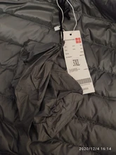 SEDUTMO-Chaqueta de plumón de talla grande 3XL para mujer, chaleco con capucha largo ultraligero, abrigo informal, Parkas delgadas ED913