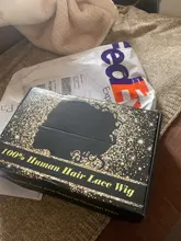 Wigirl-pelucas de cabello humano brasileño para mujeres negras, cabello con cierre de onda de encaje 150%, Bob, prearrancado con pelo de bebé, 13x4