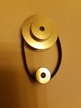 Polea de correa de distribución GT2, 60 dientes, reducción de 20 dientes, 3:1/1:3, accesorios de impresora 3D, ancho de correa de 6mm, diámetro de 5, 8 y 10mm