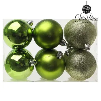 

Christmas Baubles Christmas Planet 8213 6 cm (12 uds) Green