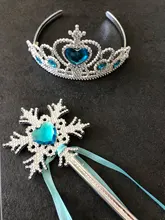 Juguetes de princesa Elsa para niños, corona de fiesta, Frozen 2, diadema mágica para bebé, Cosplay, accesorios para el cabello de Sofía