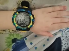 Reloj electrónico multifunción para niños, cronógrafo deportivo a prueba de agua, para exterior