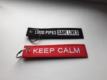 LLavero de novedad para quitar antes del vuelo, llaveros Bijoux para motocicletas y automóviles, etiqueta para llave Nuevo bordado