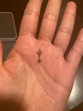 Mini pendientes de tuerca de Color dorado para mujer y niña, aretes de cristal negro, Plata de Ley 925 2019, aretes de circón pequeño bonitos H40