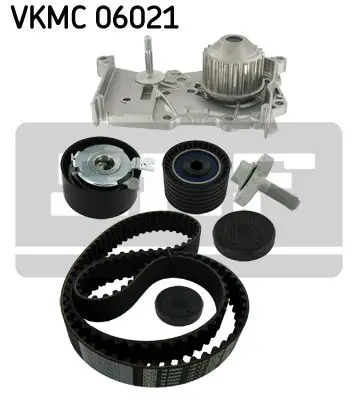 Р-кт ремня ГРМ с помпой Renault Megane/Scenic/Laguna 1.6 05 SKF VKMC 06021