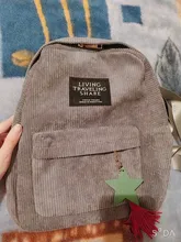 Mini mochila de pana para mujer, bolso de lona ecológico Simple, bolsas de viaje pequeñas e informales, mochila para chicas adolescentes