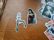 VANMAXX 50 Uds chicas pegatinas de grafiti calcomanía de vinilo a prueba de agua para casco para portátil equipaje de bicicleta