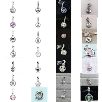 

Kakany High Quality Fashion Classic Authentic Retro Cat. Dog Pendant Charm Original Ladies 925 Sterling Silver Diy Bracelet Gift