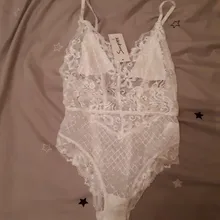 Lace Bodysuit Simplee Women Romper Floral-Top Backless Pink Deep-V-Neck Sexy Mesh Black