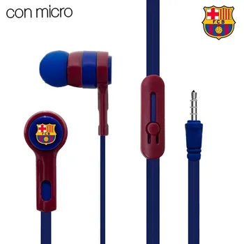 

Auriculares Botón Stereo Jack 3.5 mm Licencia Fútbol F.C. Barcelona