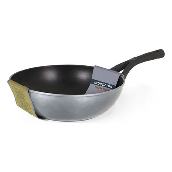 

Wok Pan Quttin Soft touch Grey