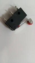 Mini Interruptor de Límite Micro palanca con rodillo de bisagra, 10 Uds.