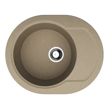 Мойка для кухни Omoikiri Manmaru 62-CA Artgranit(карамель)(Устойчива к царапинам, перелив, можно установить любой стор