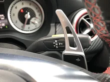 Paleta de extensión de cambios para volante de coche Mercedes Benz, etiqueta de goma DSG para modelos AMG, A45, C63, CLA45 y para GLA, CLS, GLS, W205 y W213
