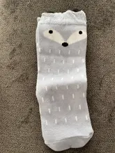 Calcetines con estampado de animales y zorro para bebé, medias largas hasta la rodilla con dibujos animados para niño y niña, 2021