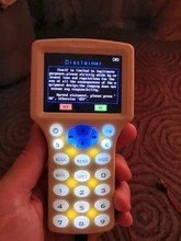 10 Frecuencia de lector de RFID escritor copiadora duplicador IC/identificación con Cable USB para Cable de 125Khz a 13,56 Mhz tarjetas pantalla LCD duplicador