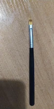 Pincel dentado para uñas, pluma de mezcla gradiente a cuadros, encaje de bolígrafo, mango de madera, nailon, suave, profesional, herramientas de manicura, 1 Uds.