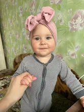 Diademas para bebés y niños pequeños, sombrero anudado con lazo sólido, gorrito, accesorios, turbante suave para niñas, banda para la cabeza D9 #