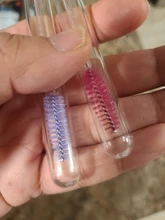 Eyebrow-Brush-Tube Crystal Sparkling-Bling Diamond Disposable Dust-Proof Replaceable