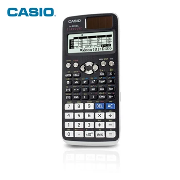 

Scientific calculator Casio fx-991ex class with solar battery непрограммируемый and allowed for Ege 552 features carbon case