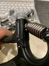 Pinza ajustable de 5-60Kg, ejercitador de mano para Fitness, entrenamiento de muñeca, aumento de fuerza, resorte, pinza para dedo, expansor carpiano