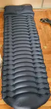 Zomake-esponja a presión con el pie para acampar al aire libre, colchoneta para dormir al aire libre, para senderismo, 200x66cm