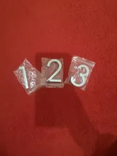 Door-Plate Sign Sticker Number-House Address Abs-Plastic Plaque Hotel 0123456789 Digits