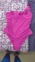 Bañador de una pieza para mujer, ropa de baño Sexy de encaje negro, traje de baño de un hombro, traje de baño de talla grande, Monokini para playa