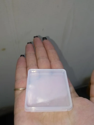 10pcs Mini Small Case PP Transparent Plastic Storage Box Pack boxes DIY  Making Screw Parts Manicure Nail Material Accessories