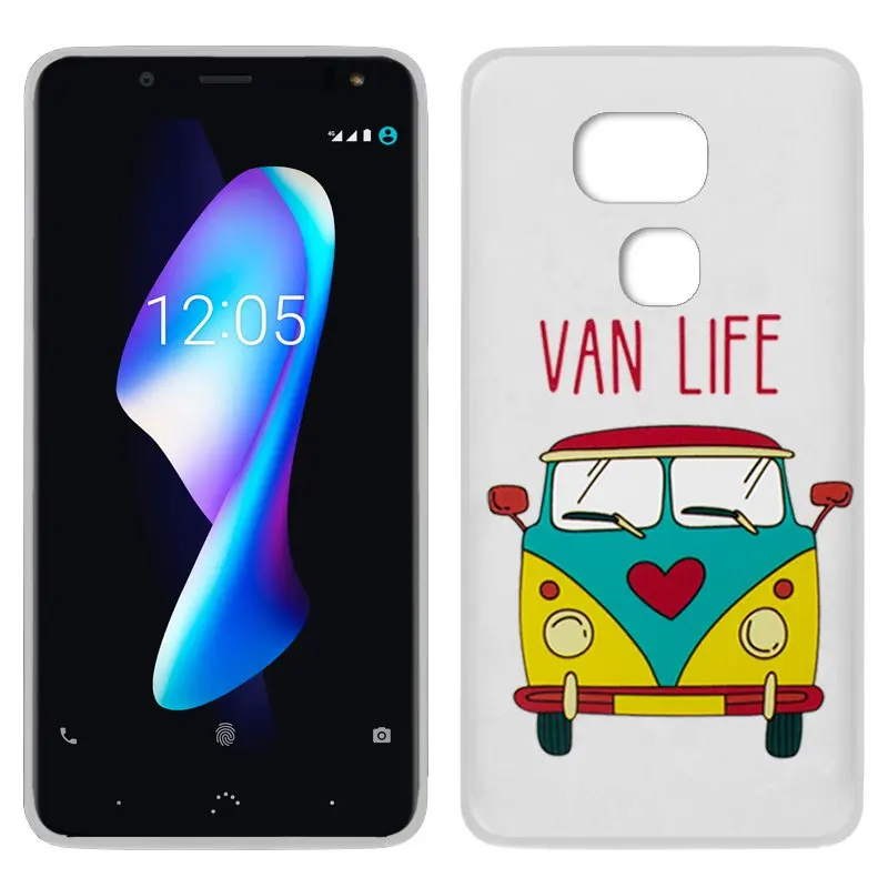 Чехол BQ Aquaris V Plus/VS Plus Drawings Van