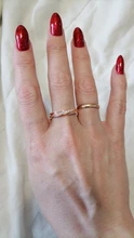 ZHOUYANG-Anillo de boda para mujer, Circonia cúbica Simple, Color oro rosa, joyería de moda ZYR314 ZYR317