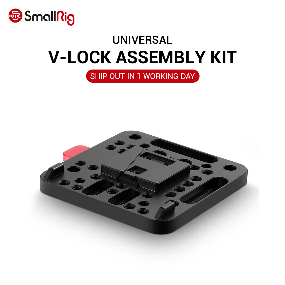 Плата аккумулятора SmallRig V Lock для видеокамеры быстросъемный набор на основе