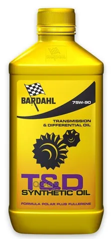 75w90 Gl4/5 T&D Oil 1l(Синт. Трансмисионное Масло) Bardahl арт. 425140
