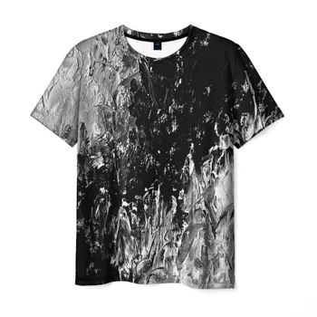 

Men's T-shirt 3D gray & Black