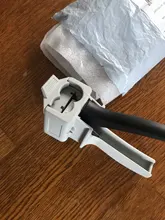 Pistola de calafateo AB, aplicador de pistola de pegamento epoxi, adhesivo de pegamento, Cartucho de pistola 1:2 1:1 AB, dispensador Manual de pegamento, pistola de pegamento de 50ml de capacidad