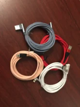 Cable de carga rápida de 90 grados para iPhone, 6, 6s, 7, 8 Plus, X, XR, Xs, 11, 12 Pro, Max, SE 2, iPad, Cable de datos de origen largo de 3m