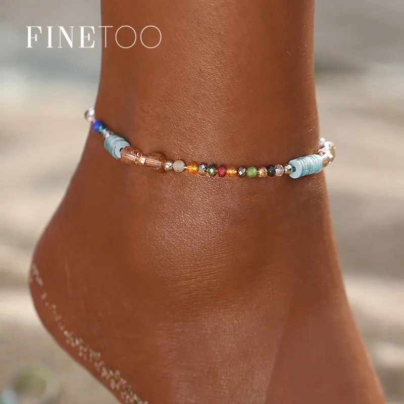 Bohemian Multi Colorful Beaded Summer Beach Anklets For Woman Handmade Beads Shell Ankle Bracelet Leg Foot Bracelet Jewelry Bohemian Multi Colorful Beaded Summer Beach Anklets For Woman Handmade Beads Shell Ankle Bracelet Leg Foot Bracelet Jewelry
