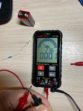 HABOTEST-Multímetro inteligente para teléfonos, dispositivo digital, probador avanzado, con capacidad Ohm Hz AC DC NCV, 600V