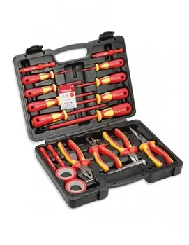 

DOGHER 080-001 BRIEFCASE 19 PCS: NDSL. And VDE PLIERS