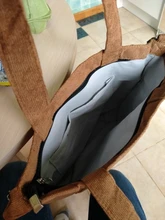 Bolso de hombro de pana para mujer, de tela a rayas, informal, con cremallera, cruzado de lona, Lindo bolso compras