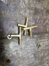 Pipe-Fitting Hose Brass Copper 16mm Barb 2-3-4-Way-Connector 12mm 19mm for 4mm 5mm 8mm