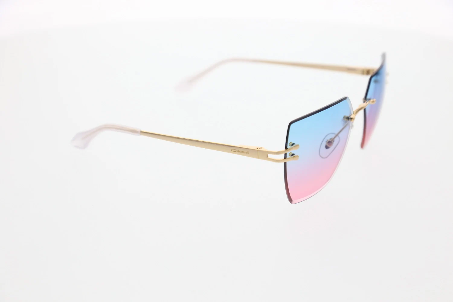 

Women's sunglasses os 2726 05 facet gold polycarbonate square square 59-17-140 osse