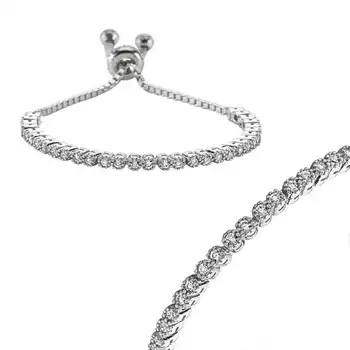 

KUTAYDAN 925 Sterling Silver Water Way Elevator Women 'S Bracelet