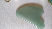 Rodillo de cuarzo rosa natural para masaje facial, rodillo para masaje facial con piedra de jade natural, adelgazante, eliminación de arrugas en cara y barbilla, herramienta para el cuidado de la belleza