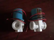0-0.8mpa-Miniature-Valves Solenoid-Valve 2-Way Normally Plastic Closed 24V DC G1/4-40--30--60mm