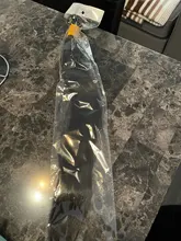 ALIANNA-extensiones de cabello humano para mujer, mechones de pelo largo y liso, brasileño, 32, 34, 36, 38 y 40 pulgadas, n. ° 1B, 30 pulgadas