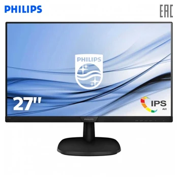 

LCD Monitors PHILIPS 273V7QDSB (0001) PC peripherals computer game monitor FHD IPS 27'' nonGLARE250cd m2 1000:110M:1VGA DVI HDMI